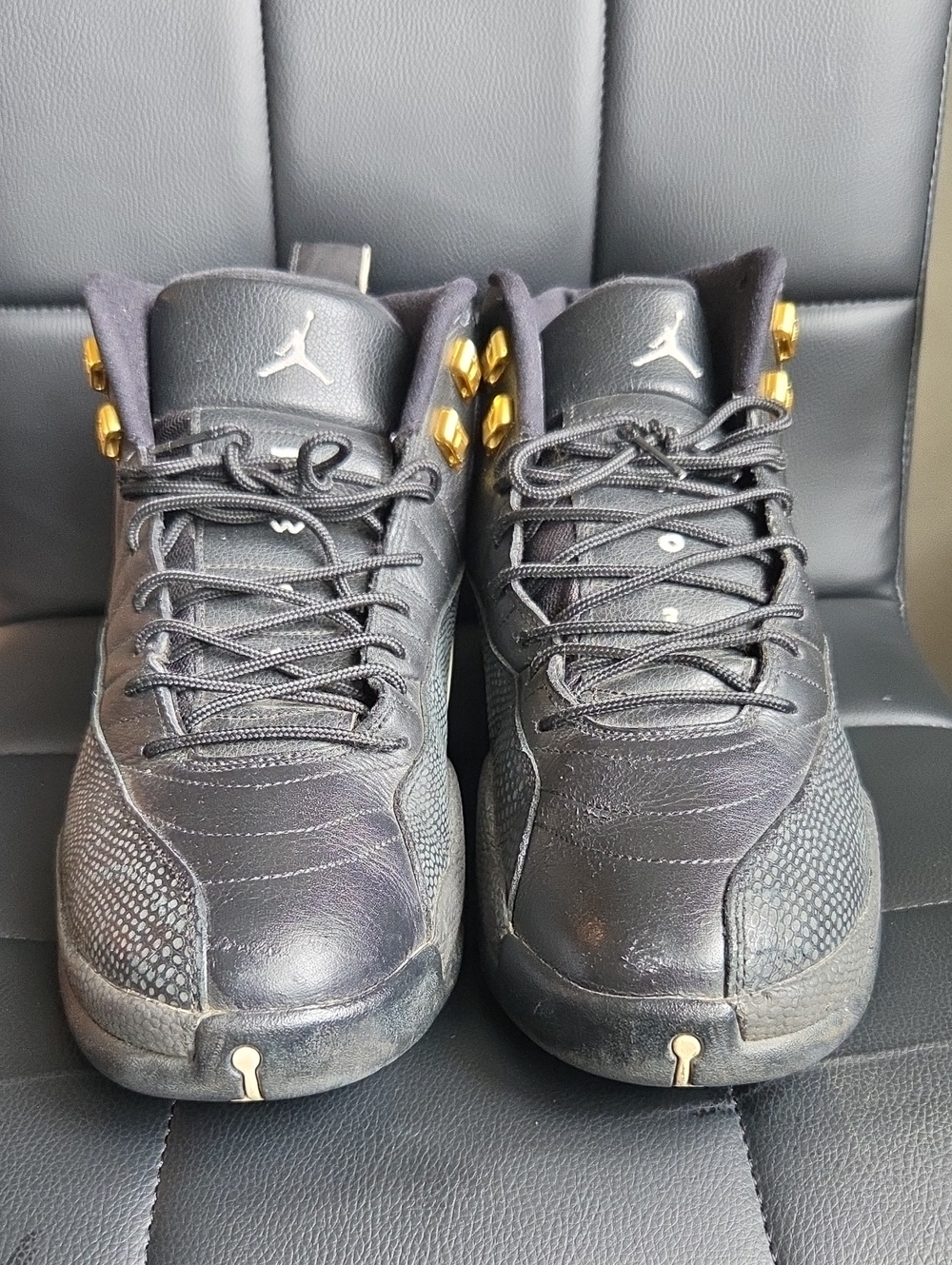 Jordan 23 Men’s Black & Gold High-Top Basketball Sneakers